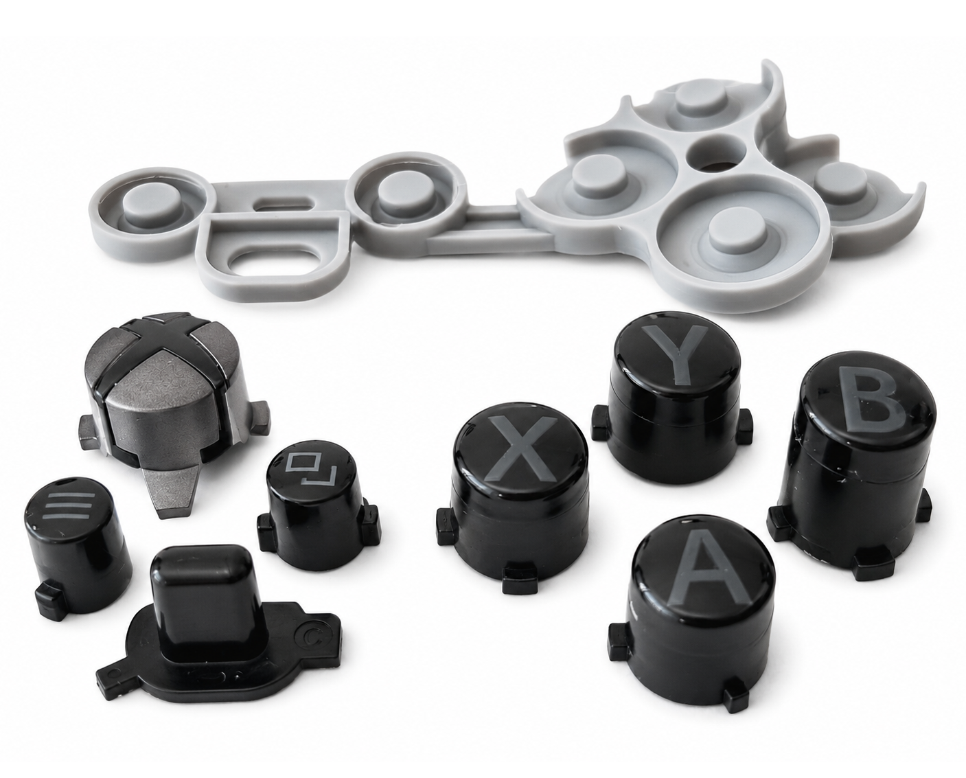genuine Xbox One Controller Elite Series 2 ABXY Home Menu Buttons & Rubber