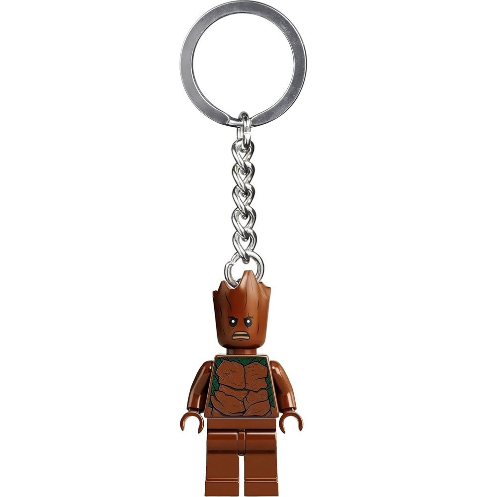 lego marvel groot keyring keychain