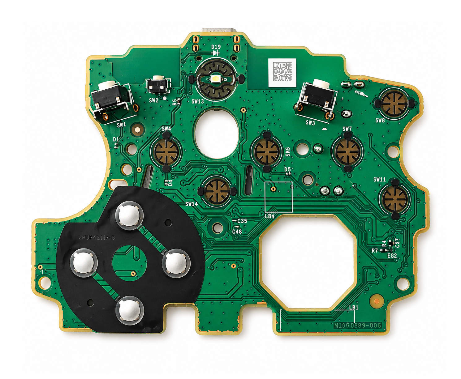 Xbox Series X/S Controller Power PCB Charging Board