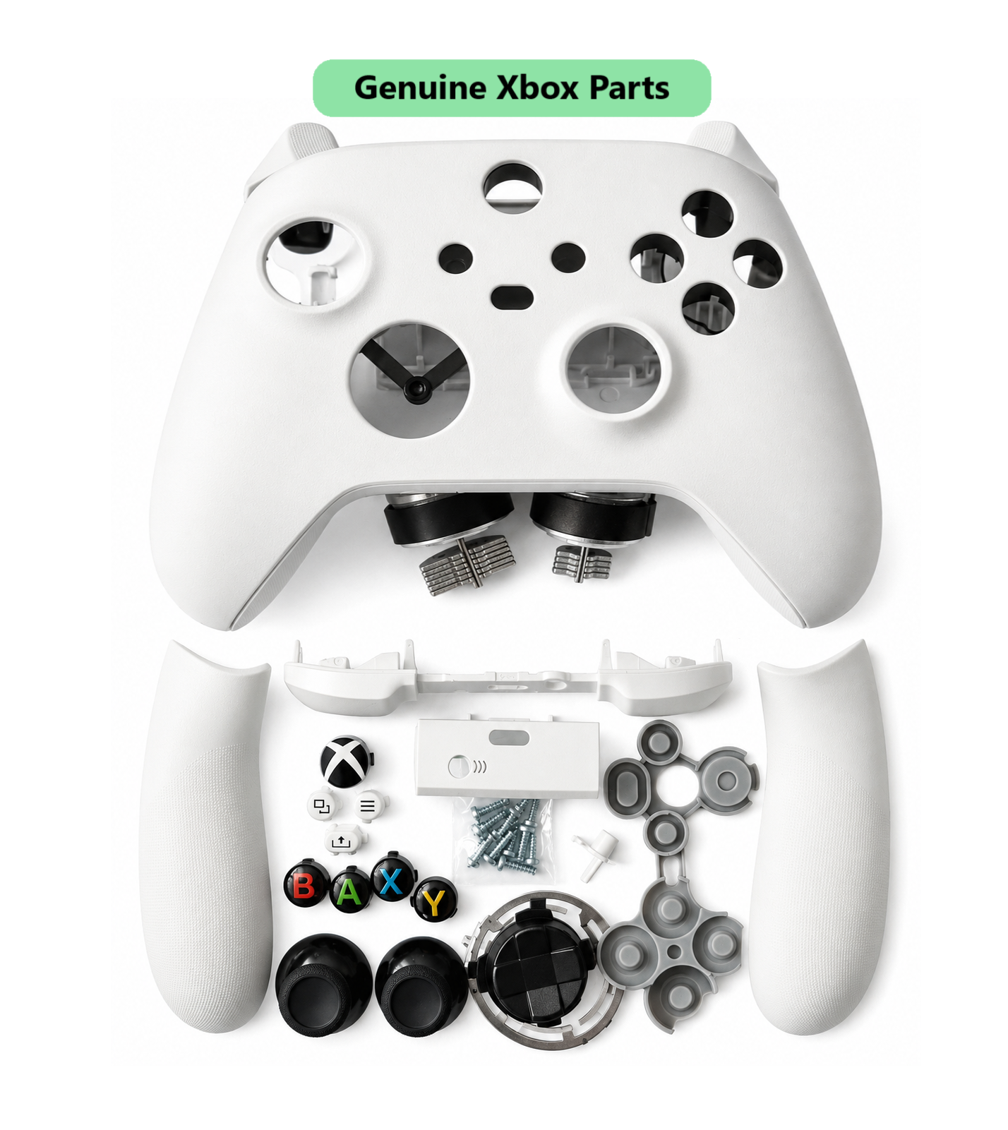 Xbox Series X/S Controller Shell Case Button Kit Part Model 1914 White