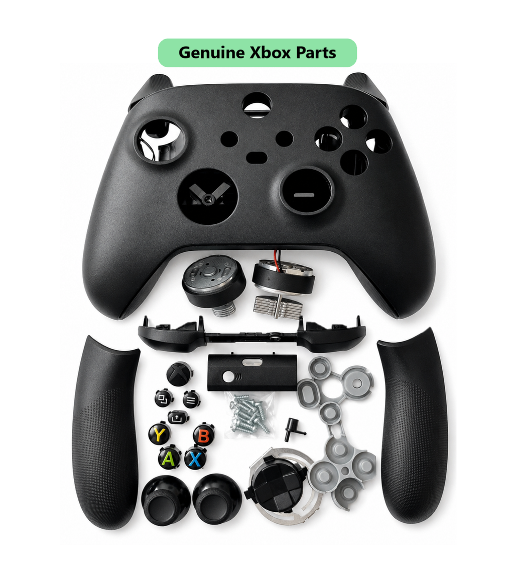 Xbox Series X/S Controller Shell Case Button Kit Part Model 1914 Black